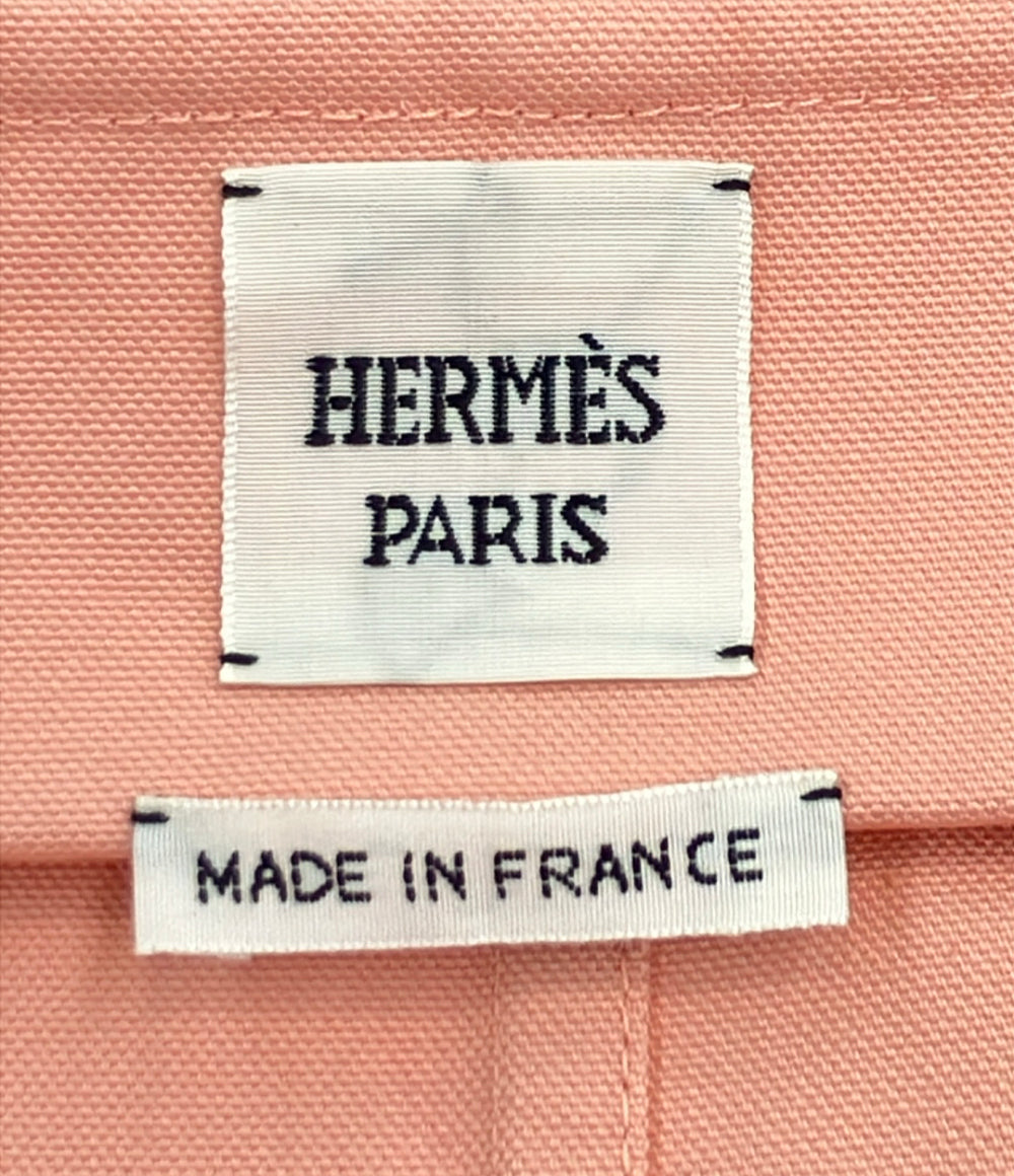 美品 HERMES メタルモチーフバックルショートスカート 2H0313DO レディース SIZE 34 (S) エルメス