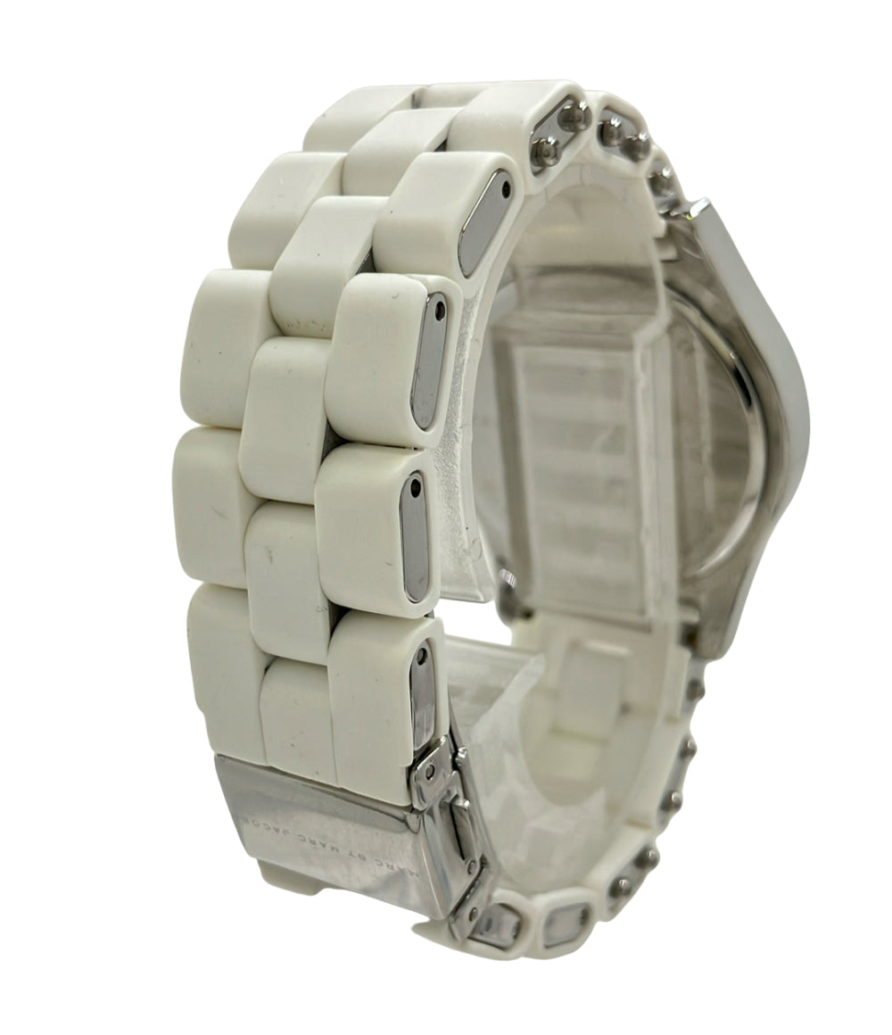 MARC BY MARC JACOBS 腕時計 クオーツ ホワイト MBM2535 レディース マークバイマークジェイコブス