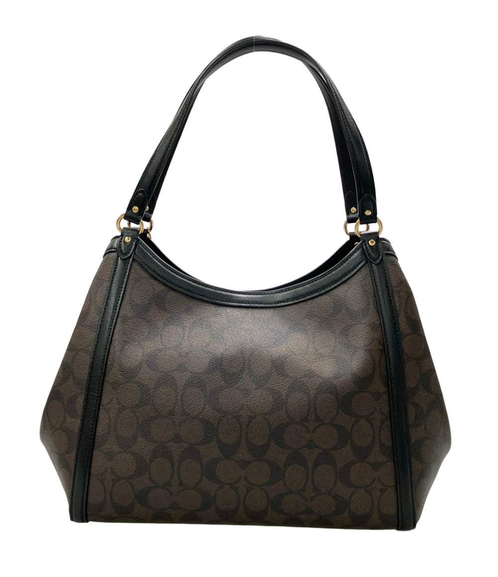 美品 COACH ショルダーバッグ 肩掛け クリスティ シグネチャー C6232 レディース コーチ
