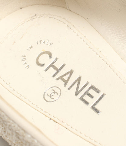CHANEL パンプス フラットシューズ メリージェーン レディース SIZE 35 1/2C シャネル