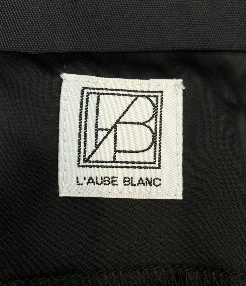 L'AUBE BLANC コート ドレス ワンピース ジレ Sleeveless Coat Dress 23SU-06 レディース SIZE F (M) ローブ ブラン