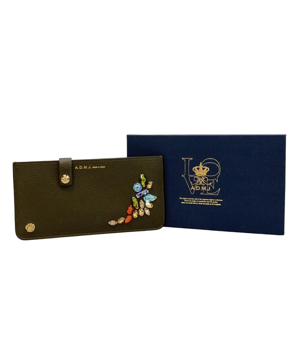 美品 A.D.M.J. 長財布 レディース エーディーエムジェイ