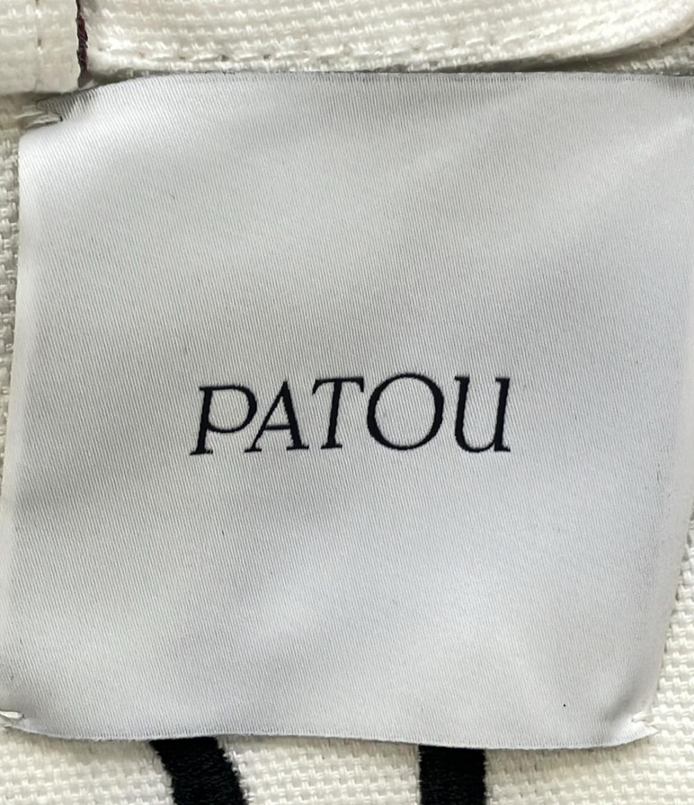 美品 PATOU 2WAY ハンドバッグ ショルダーバッグ 斜め掛け レディース パトゥ
