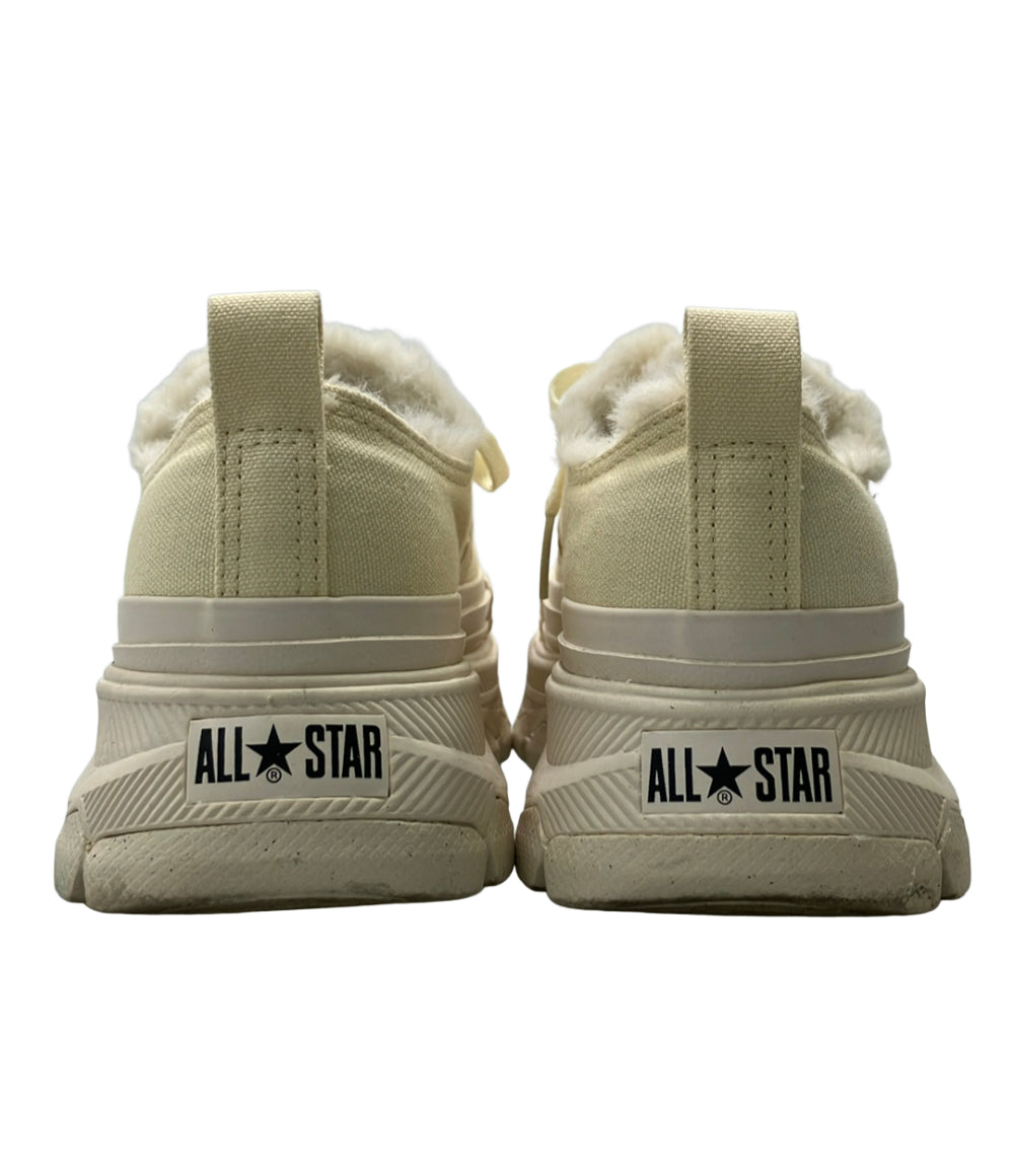 CONVERSE ローカット厚底スニーカー オールスター トレックウェーブ ボア 1SE256 レディース SIZE 23.0 コンバース