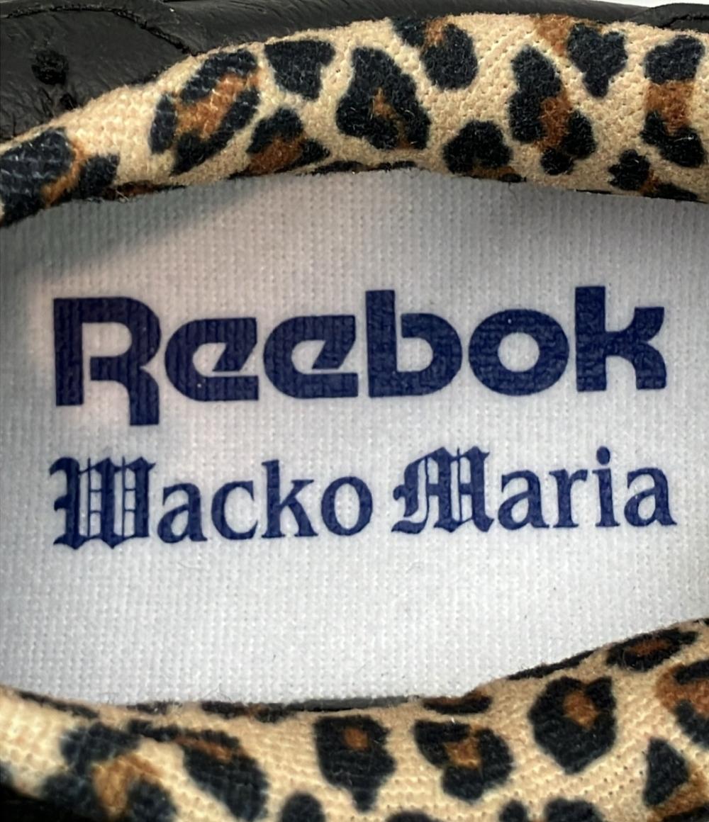 美品 Reebok WACKO MARIA ローカットスニーカー CLUB C 85 100208681 レディース SIZE 24.5 (L) リーボック ワコマリア