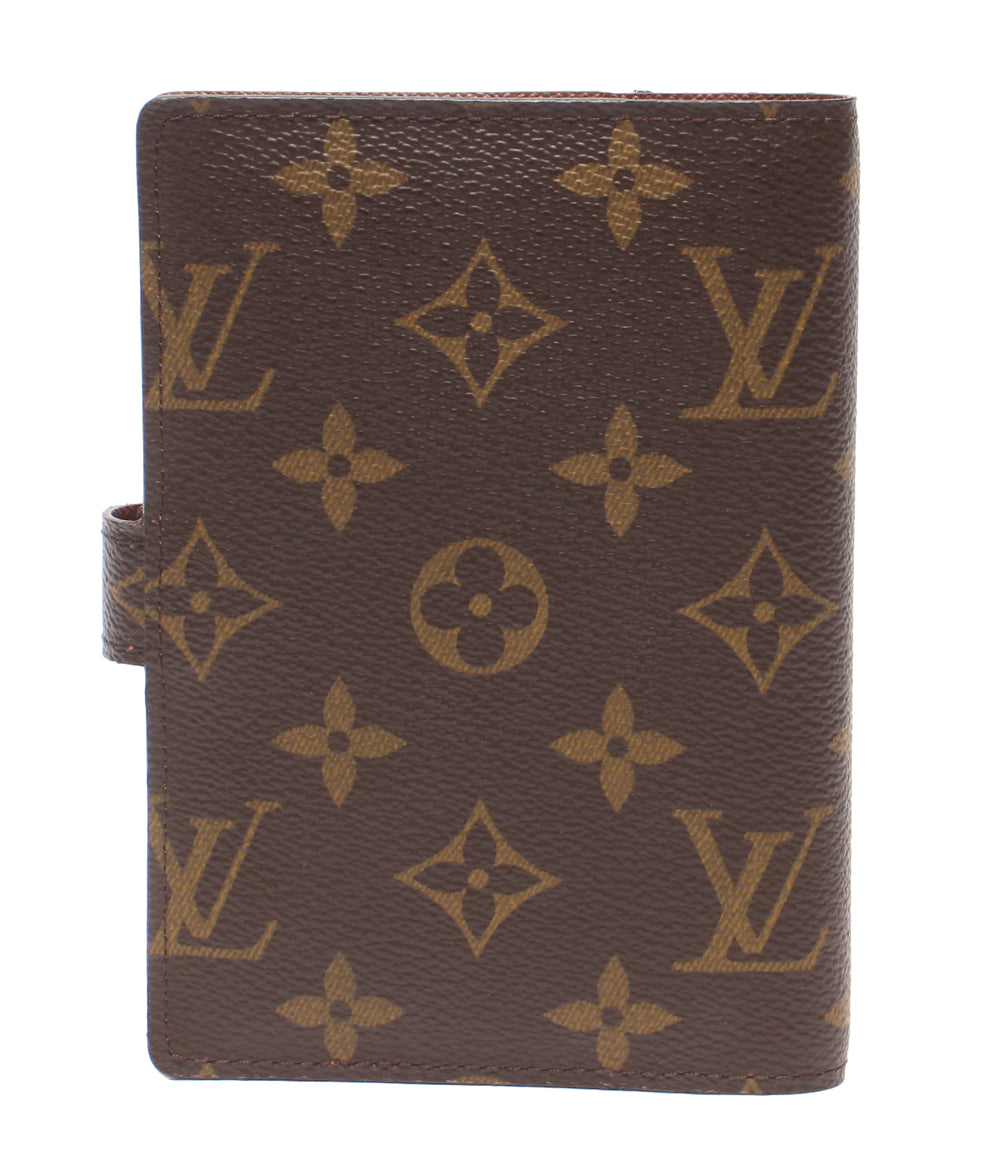 美品 LOUIS VUITTON 手帳カバー アジェンダPM モノグラム R20005 レディース メンズ ルイ・ヴィトン