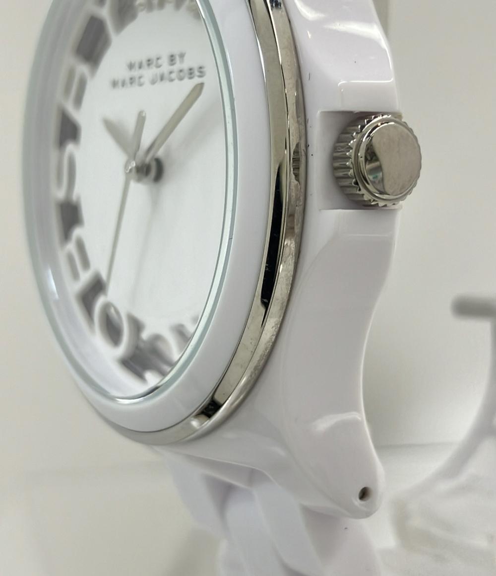 MARC BY MARC JACOBS 腕時計 クオーツ ホワイト MBM4571 メンズ マークバイマークジェイコブス