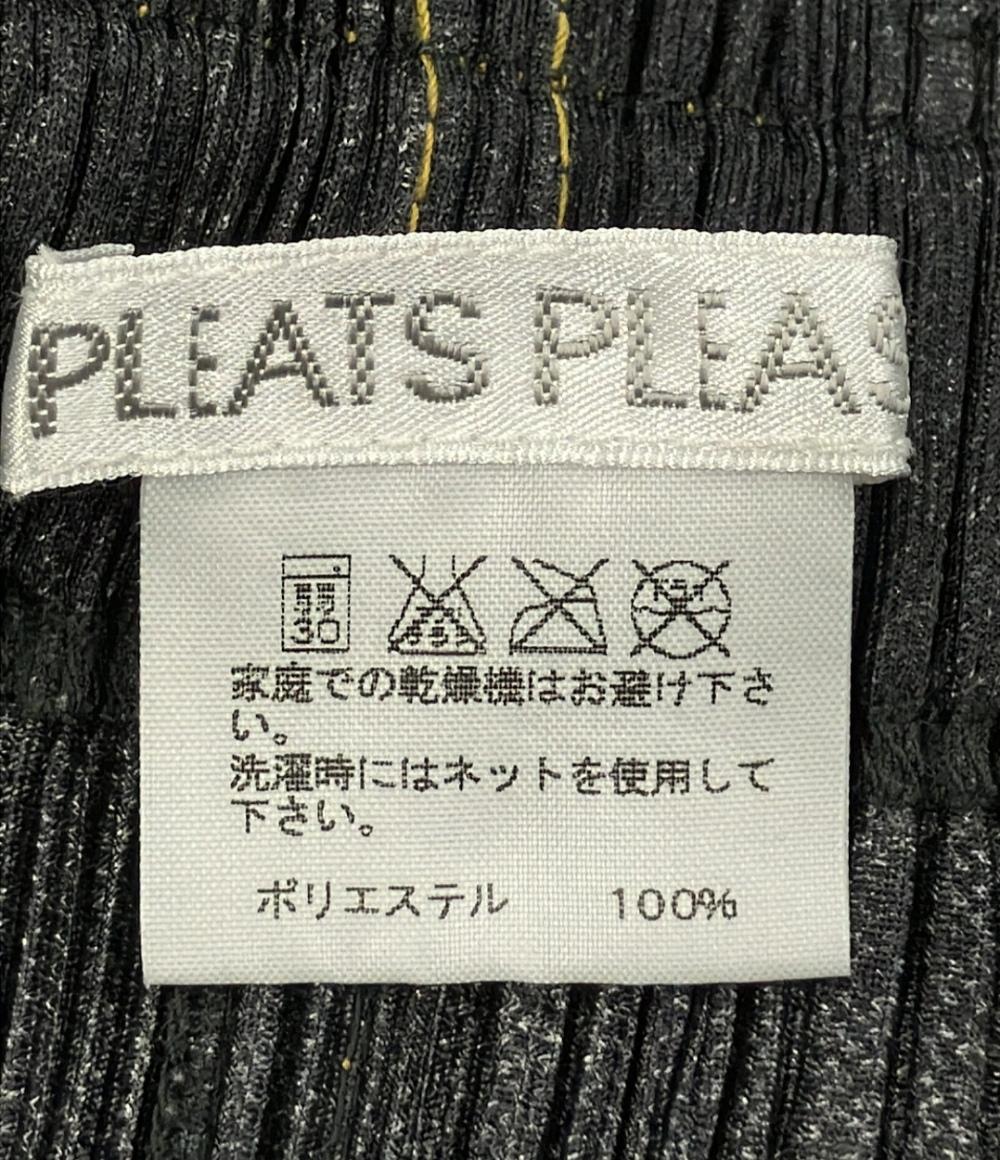 美品 プリーツプリーズ デニムライクプリーツスカート レディース SIZE 1 (S) PLEATS PLEASE