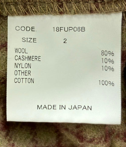 ウル スラックス MARINE PANTS チェック柄 メンズ SIZE 2 (M) URU