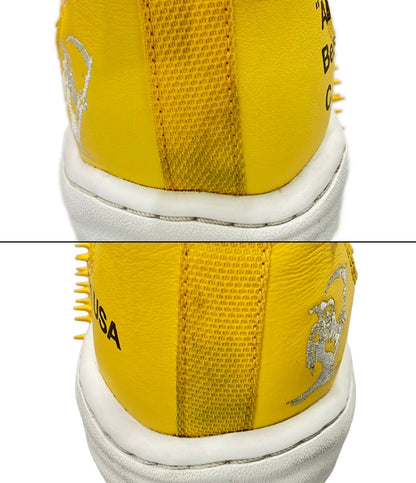 NIKE OFF-WHITE ミッドカットスニーカー AIR FORCE 1 MID SP LTHR DR0500-101 メンズ レディース SIZE 26.5 ナイキ オフホワイト