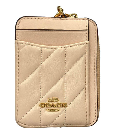 コーチ カードケース コインケース チェーン付き レディース COACH