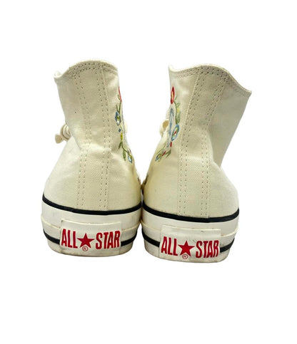 CONVERSE ハイカットスニーカー 刺繍 オールスター PLTS フラワーパッチ レディース SIZE 23.0 (M) コンバース