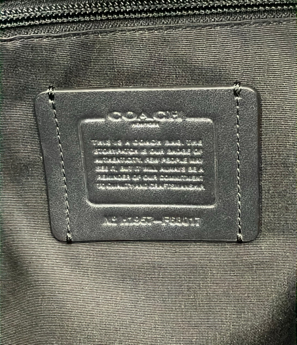 美品 COACH ショルダーバッグ 斜め掛け メッセンジャーバッグ F68017 メンズ コーチ