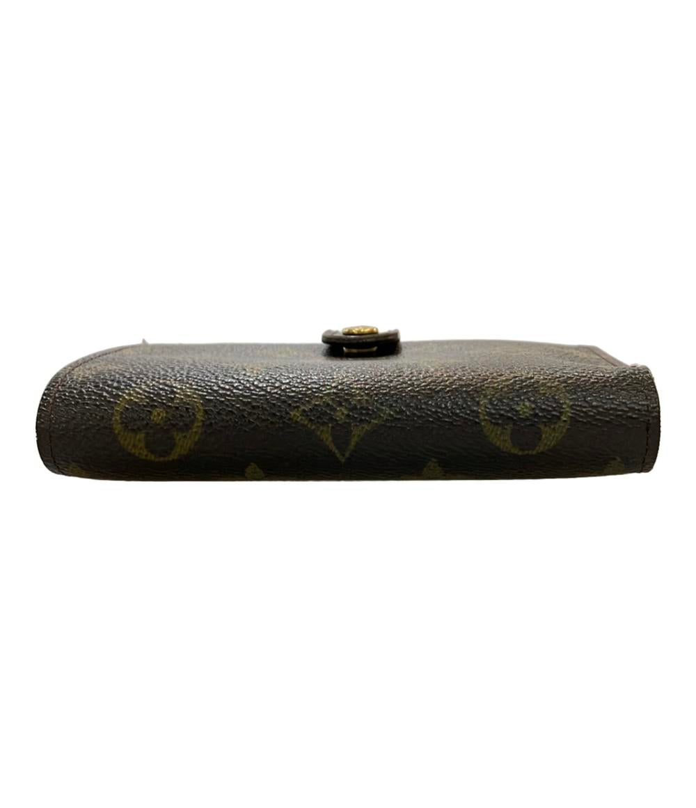 LOUIS VUITTON 二つ折り財布 がま口 キャンバス モノグラム M61674