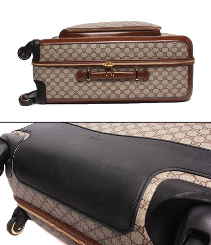 美品 GUCCI キャリーケース GGスプリーム 429038 525040 メンズ レディース グッチ