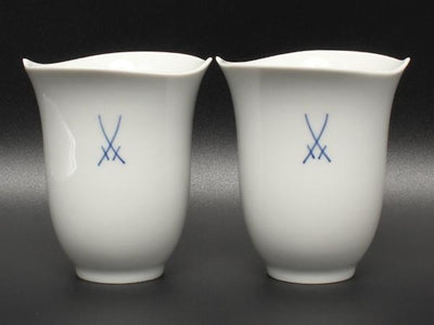マイセン フリーカップ タンブラー 2点セット ペア Meissen