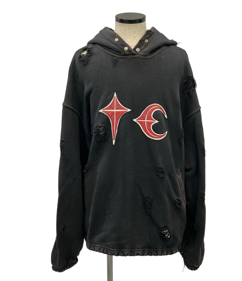 Thug Club ダメージプルオーバーパーカー TC24SS0401 メンズ SIZE 3 (L) ザグクラブ