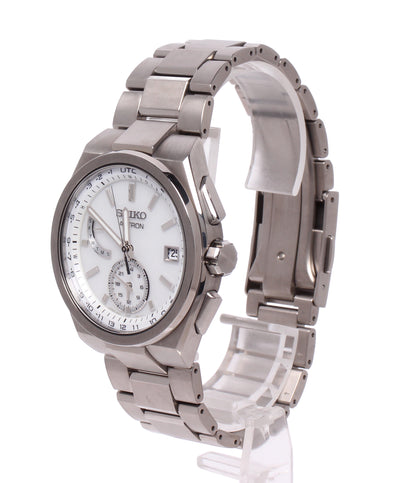 SEIKO 腕時計 アストロン ネクスター ソーラー電波 ホワイト SBXY-085 メンズ セイコー