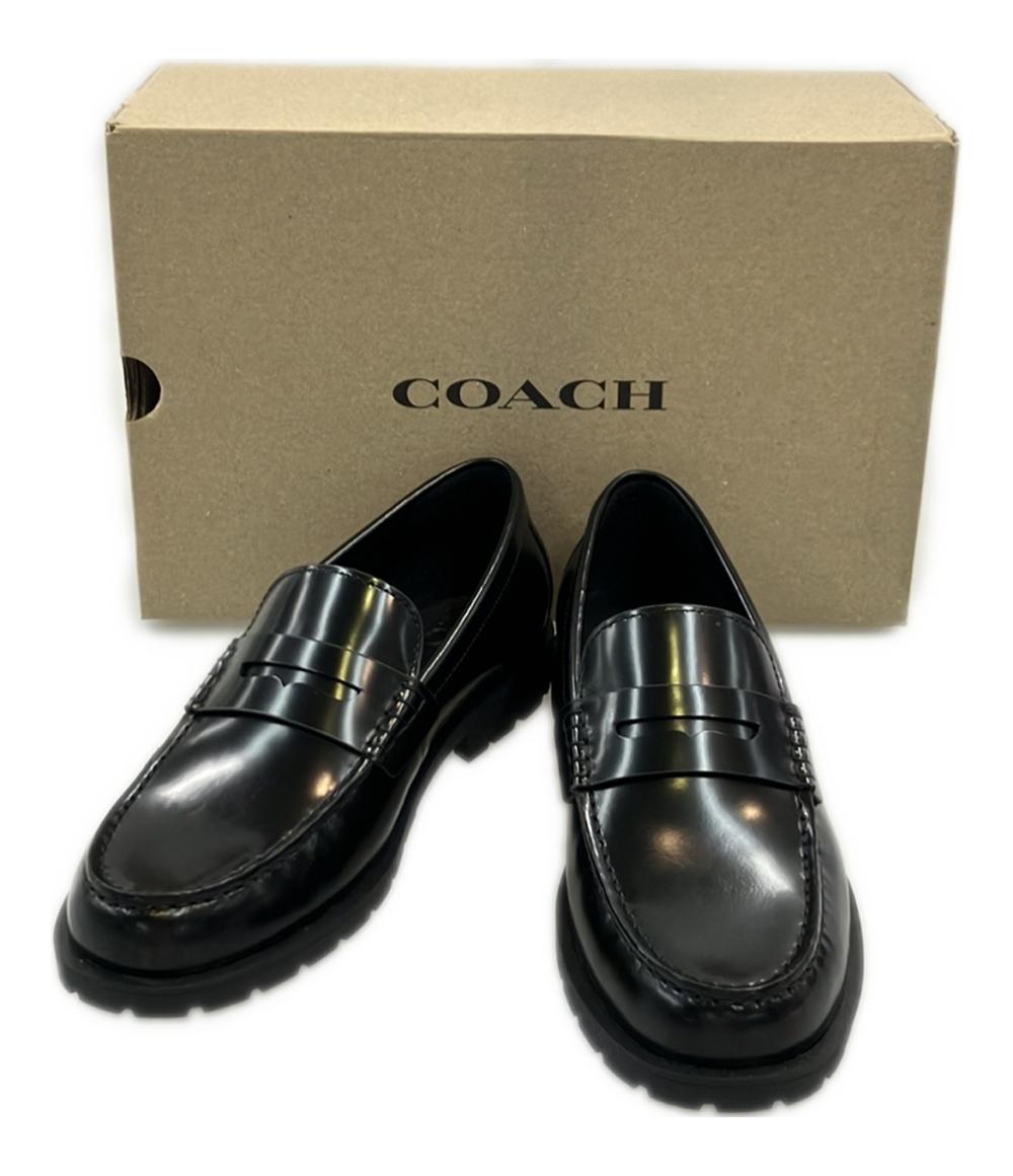 美品 コーチ コインローファー メンズ SIZE US 7.5 D (S) COACH