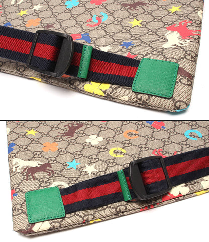 美品 GUCCI リュック ナップザック チルドレンズ GGスプリーム 550775 622011 レディース グッチ