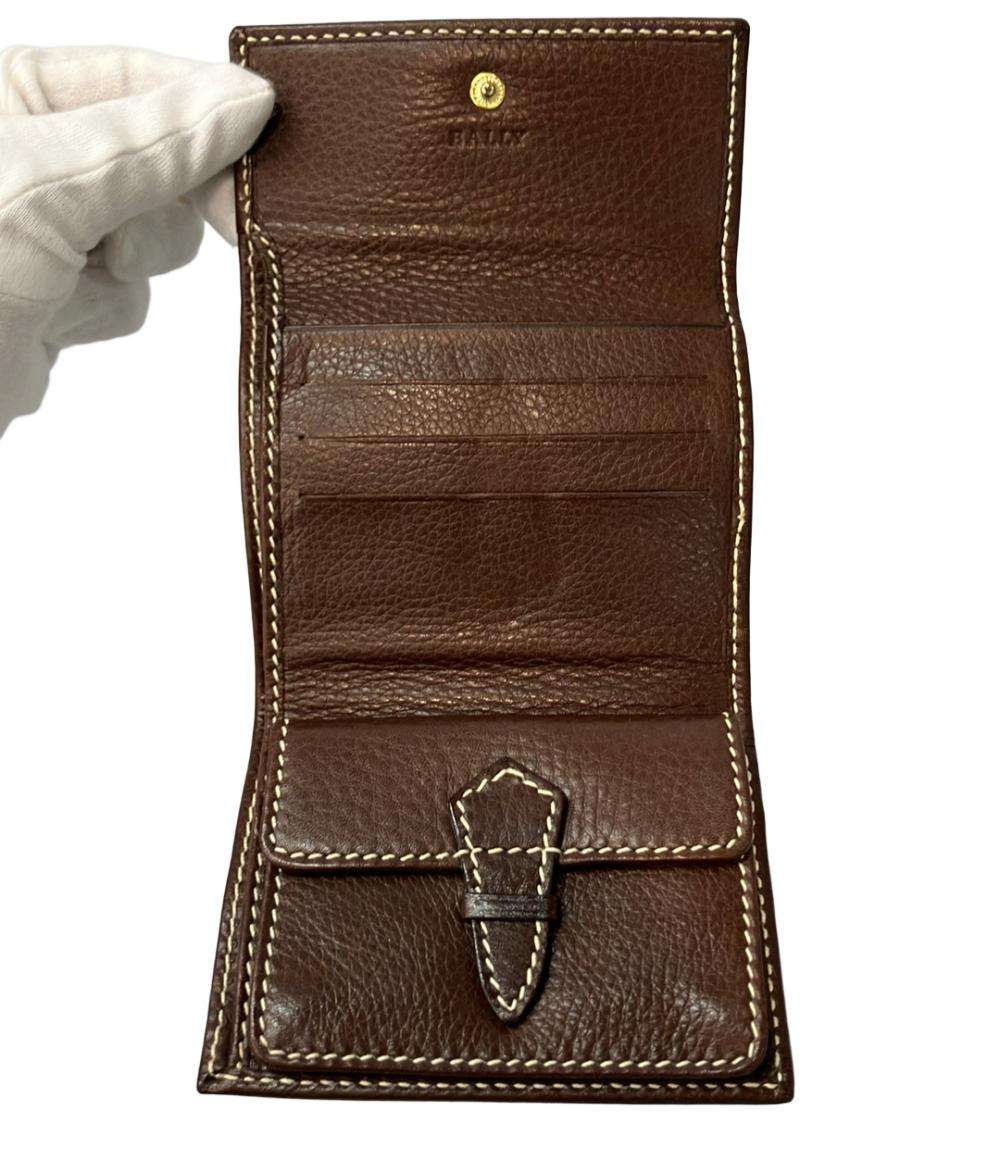 美品 バリー 二つ折り財布 レディース BALLY