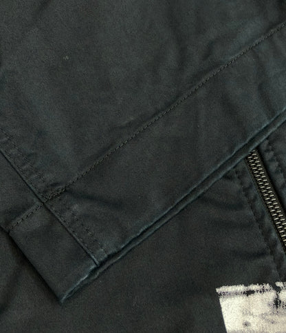 1017ALYX 9SM 半袖 コットンシャツ ジップアップ メンズ SIZE M イチゼロイチナナアリクスキューエスエム