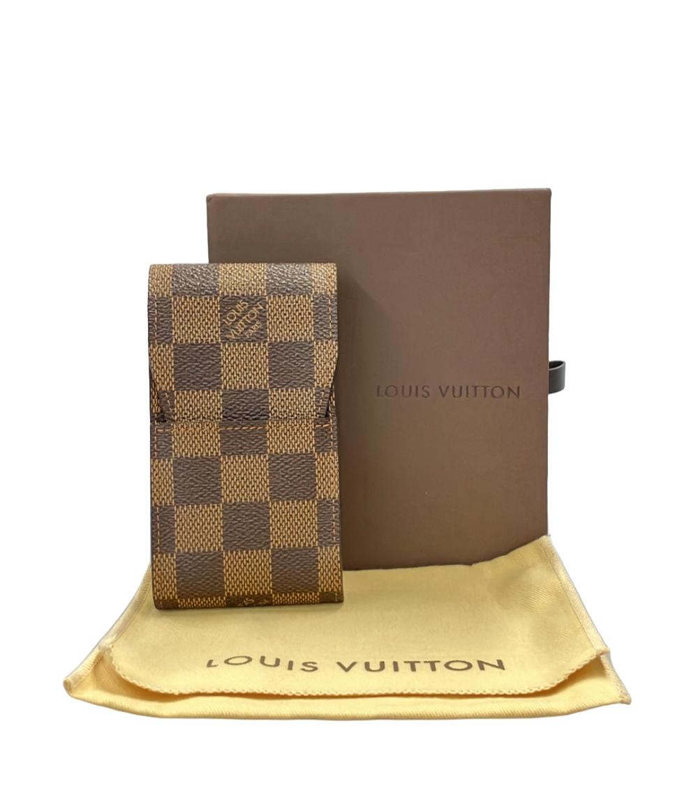 ルイヴィトン シガレットケース エテュイ シガレット ダミエ エベヌ N63024 メンズ LOUIS VUITTON