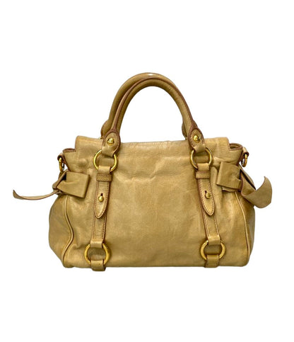 Miu Miu 2way ハンドバッグ ショルダーバッグ 斜め掛け レディース ミュウ ミュウ