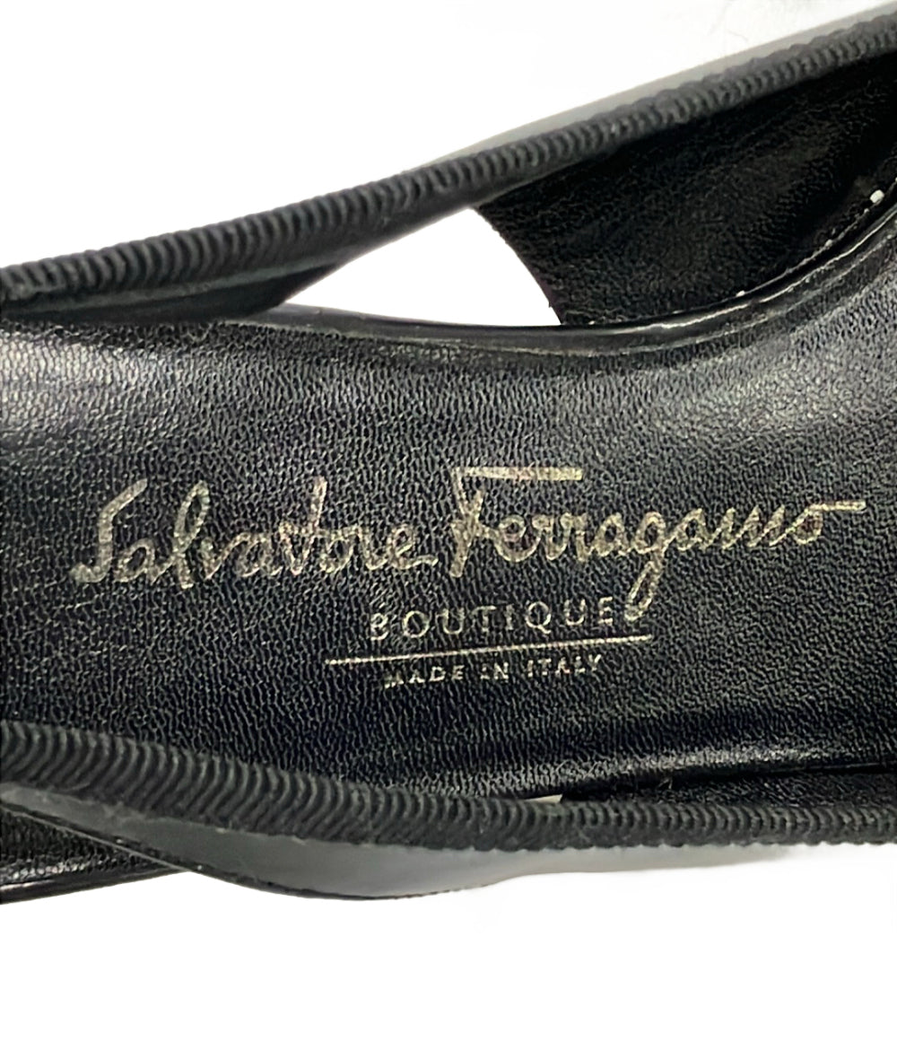 Salvatore Ferragamo バックバンドパンプス レディース SIZE 6.5 サルヴァトーレフェラガモ