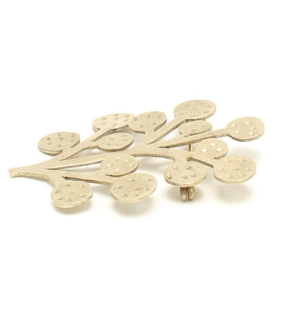 グランピエ ブローチ ツリーモチーフ 木モチーフ レディース GRANPIE