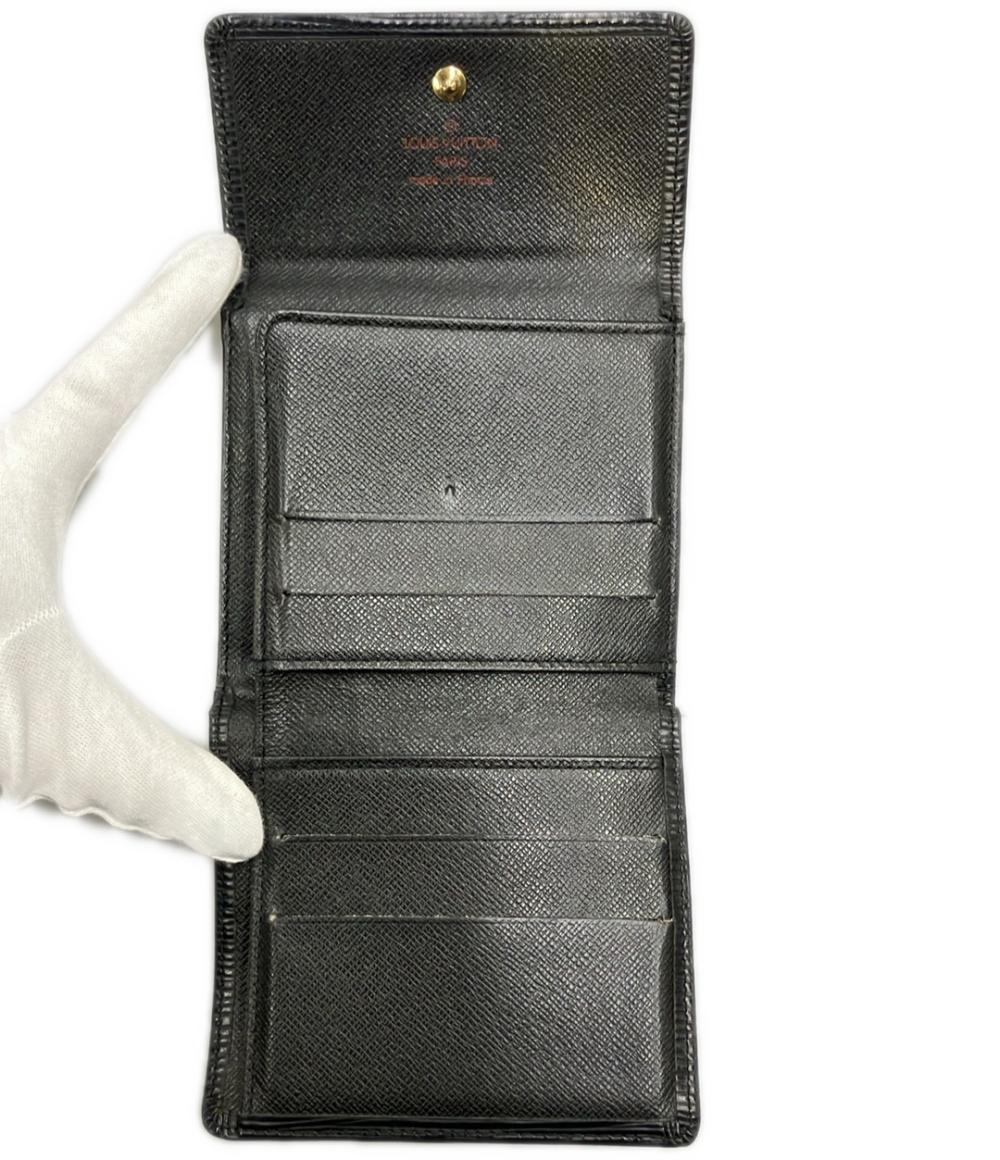 LOUIS VUITTON Wホック二つ折り財布 ポルトモネ ビエ カルトクレディ エピ M63482 レディース メンズ ルイ・ヴィトン