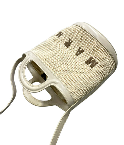 MARNI 2way ハンドバッグ バケットバッグ ショルダーバッグ 斜め掛け トロピカリア M032 レディース マルニ