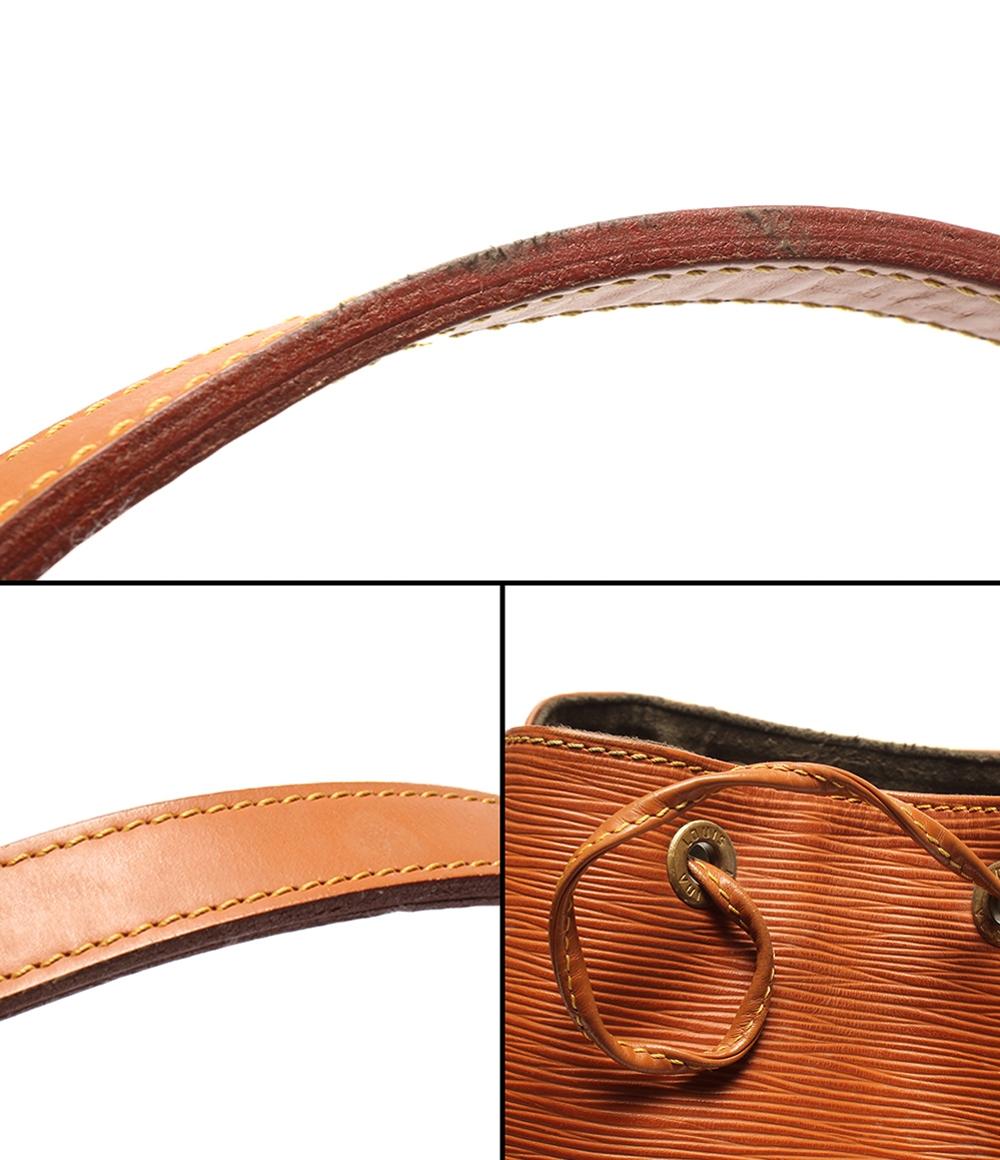 LOUIS VUITTON ショルダーバッグ 肩掛け 巾着型 プチノエ エピ M44108 レディース ルイ・ヴィトン