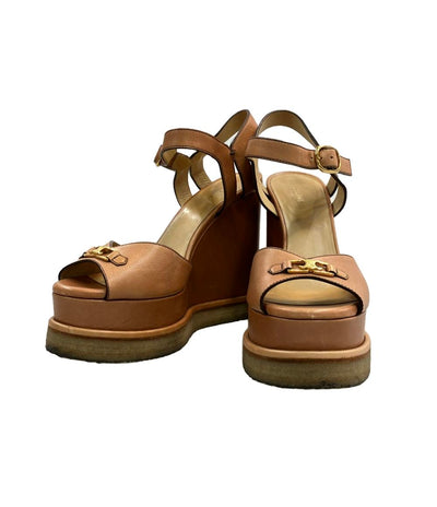 セリーヌ ウェッジソールサンダル レディース SIZE 37 (L) CELINE