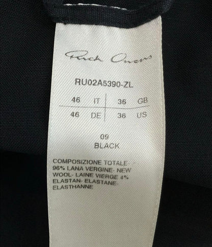 Rick Owens DRAWSTRING SLIM LONG ワイドパンツ メンズ SIZE 46 (S) リックオウエンス