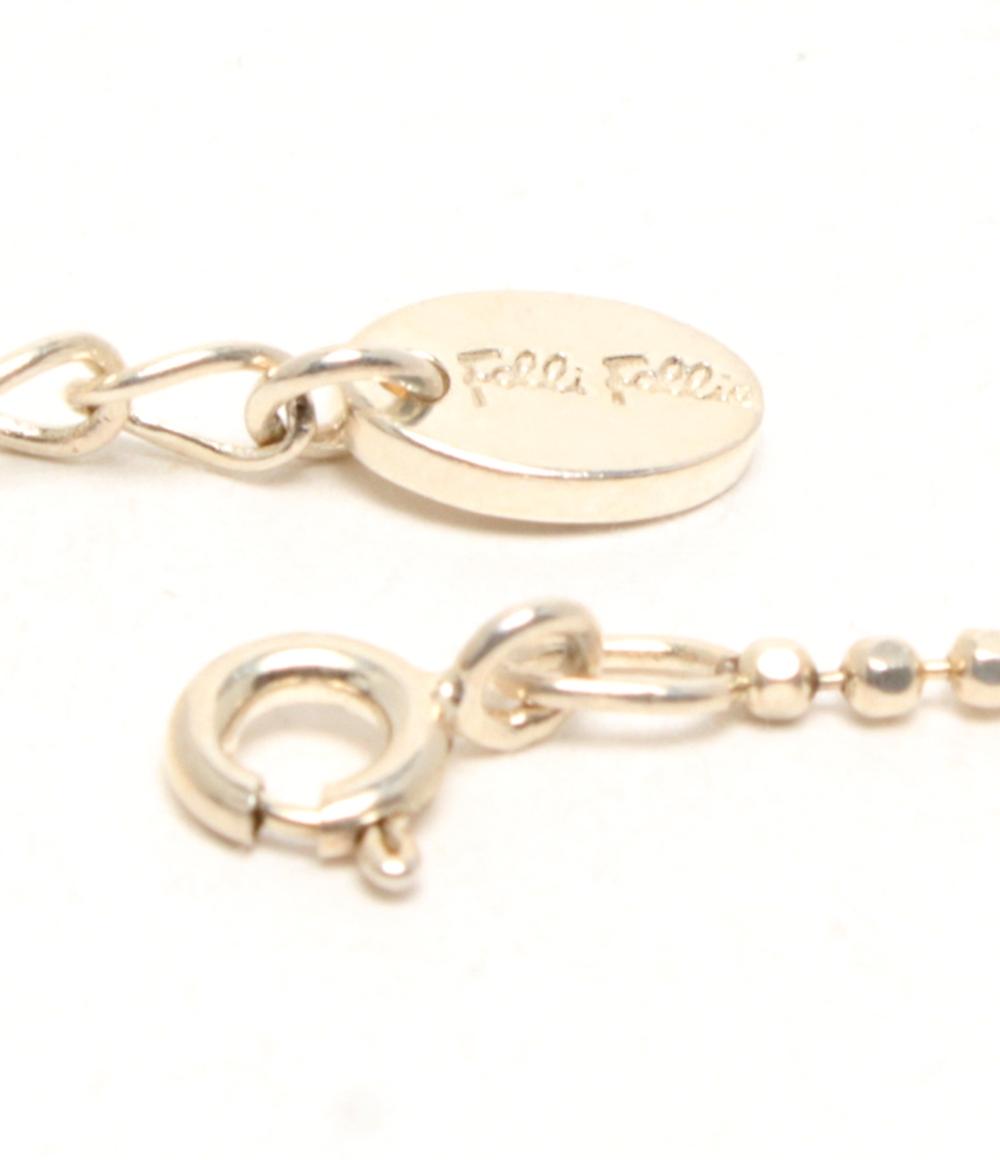 Folli Follie ネックレス SV925 ハートモチーフ リバーシブル レディース フォリフォリ