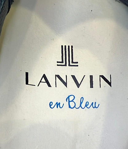 LANVIN en Bleu ローカットスニーカー プレーントウシューズ メンズ SIZE 25.5 (S) ランバンオンブルー