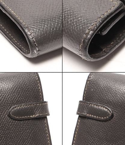 HERMES 長財布 □L刻印 シルバー金具 ケリーウォレット レディース エルメス