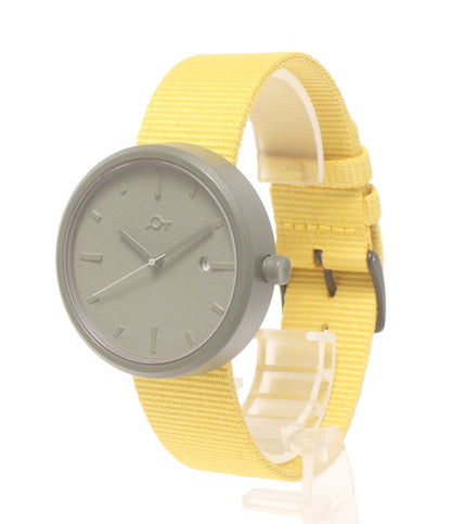 美品 YOT WATCH 腕時計 クオーツ グレー レディース メンズ ヨットウォッチ