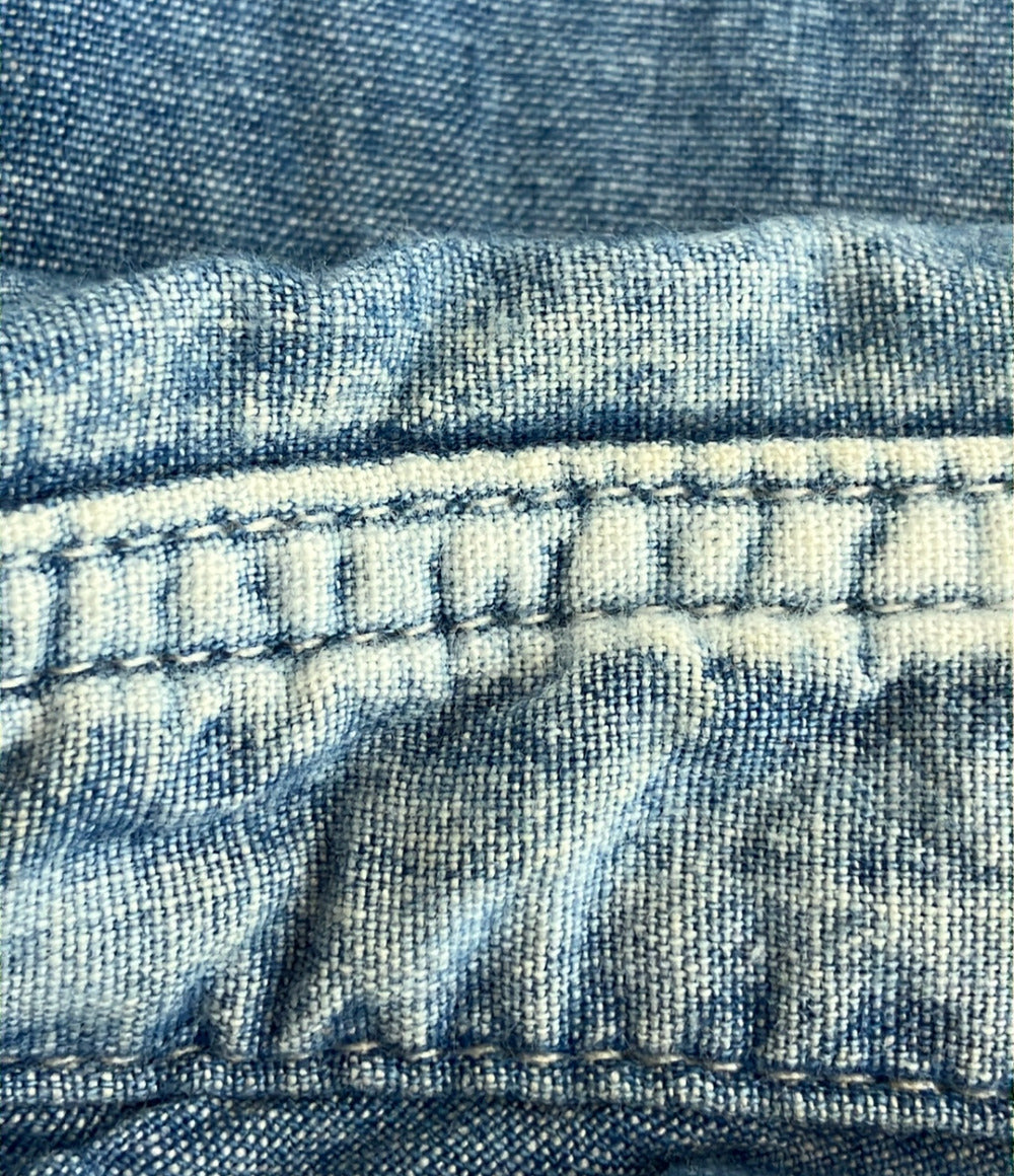 FDMTL 長袖 デニムシャツ メンズ SIZE 2 ファンダメンタル