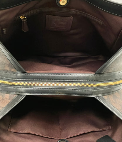 美品 COACH ショルダーバッグ 肩掛け クリスティ シグネチャー C6232 レディース コーチ
