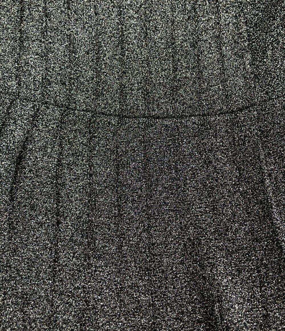 PRADA ノースリーブ プリーツワンピース ラメ レディース SIZE 36 (XS) プラダ