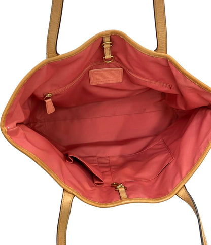 COACH トートバッグ PVCコーティング シグネチャー F23621 レディース コーチ
