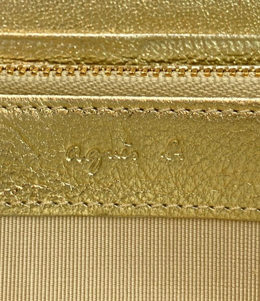 agnes b. ラウンドファスナー長財布 レディース アニエスベー