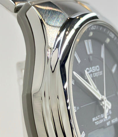 CASIO 腕時計 ソーラー ブラック WVA-M600 メンズ カシオ