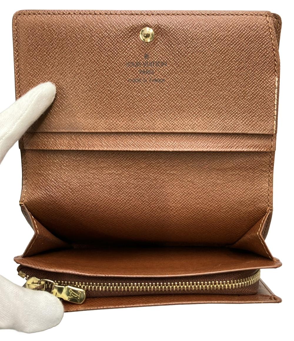LOUIS VUITTON 二つ折り財布 ポルトモネ ビエ トレゾール モノグラム M61730 レディース ルイ・ヴィトン