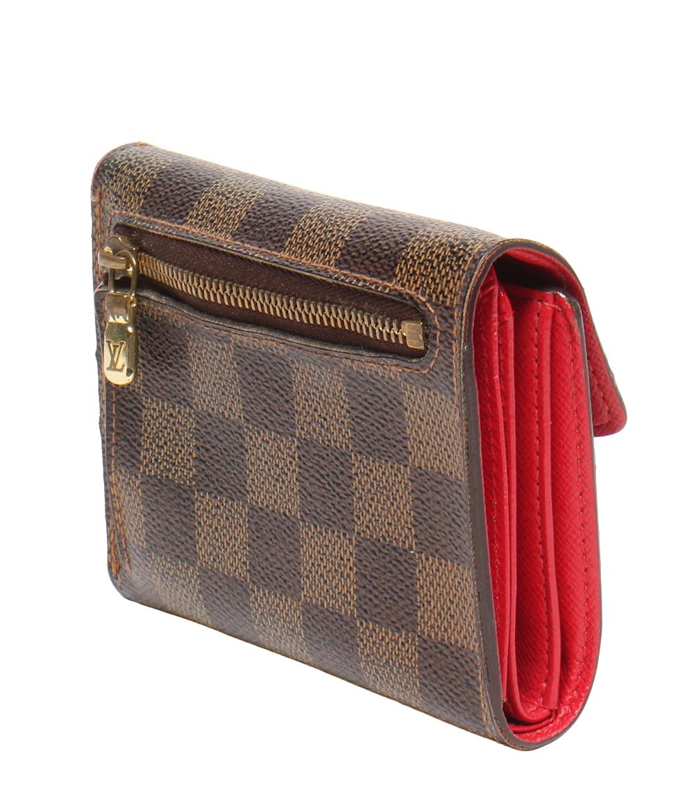 ルイ・ヴィトン 三つ折り財布 ポルトフォイユ コアラ ダミエ N60005