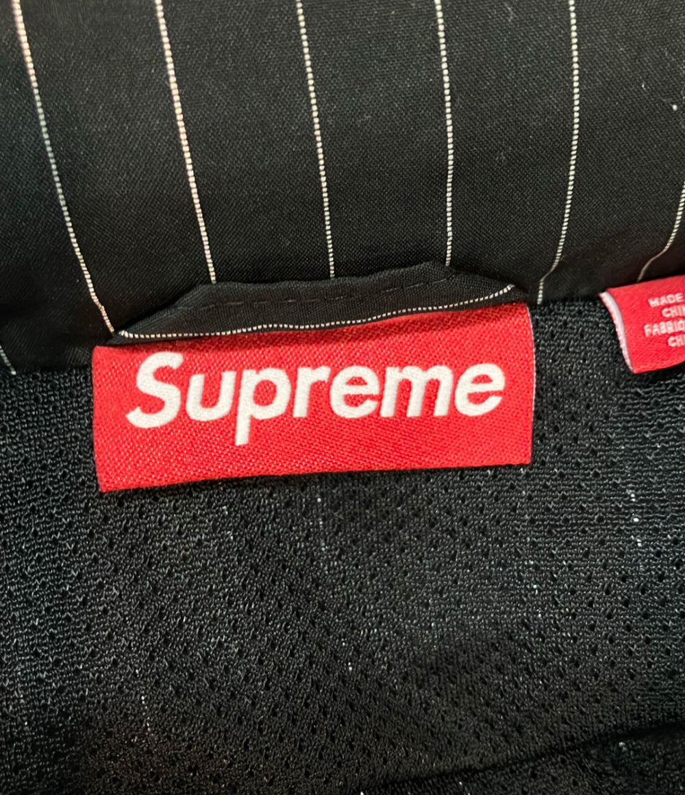 Supreme トラックジャケット フード収納 Reflective Pinstripe TrackJacket メンズ SIZE L シュプリーム
