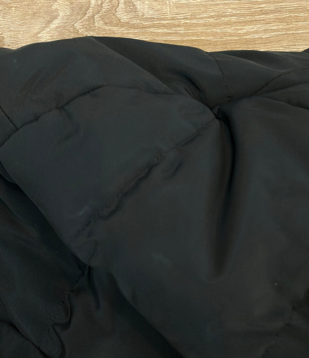 BURBERRY ダウンジャケット フード付き ジップ スナップボタン レディース SIZE M バーバリー