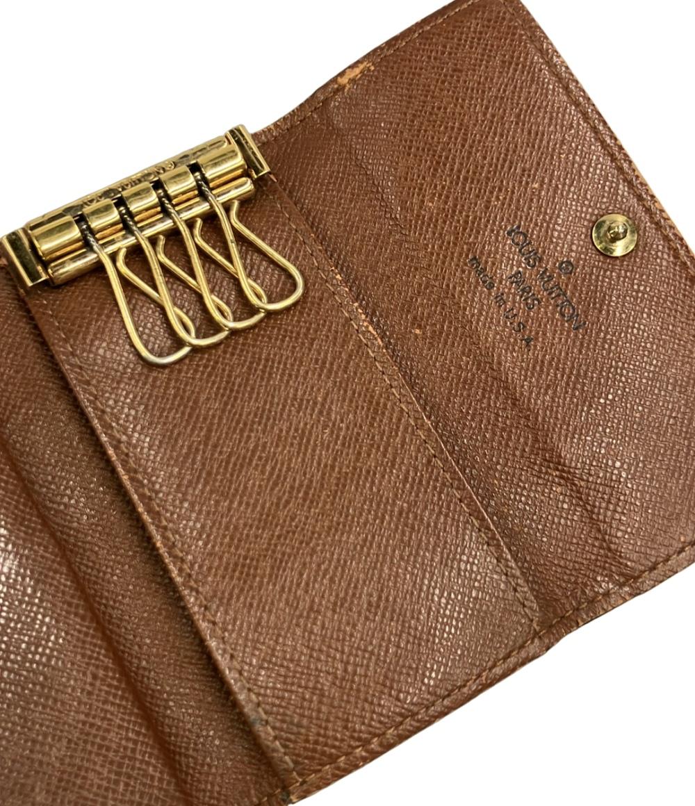 LOUIS VUITTON 4連キーケース ミュルティクレ4 モノグラム M62631 レディース メンズ ルイ・ヴィトン